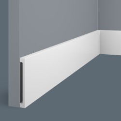 Плинтус под покраску Cosca Decor Экополимер PX058 2000×80×10