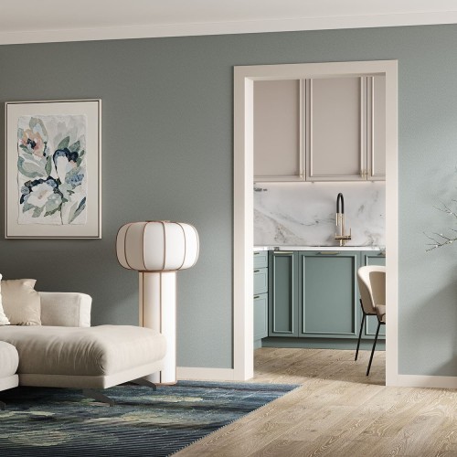 Плинтус под покраску Cosca Decor Экополимер PX058 2000×80×10 Плинтус под покраску Cosca Decor Экополимер PX058 2000×80×10