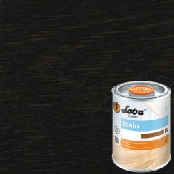 Морилка для дерева Loba Stain 11525 цвет 900005 Ebony Эбеновое Дерево 0,1 л
