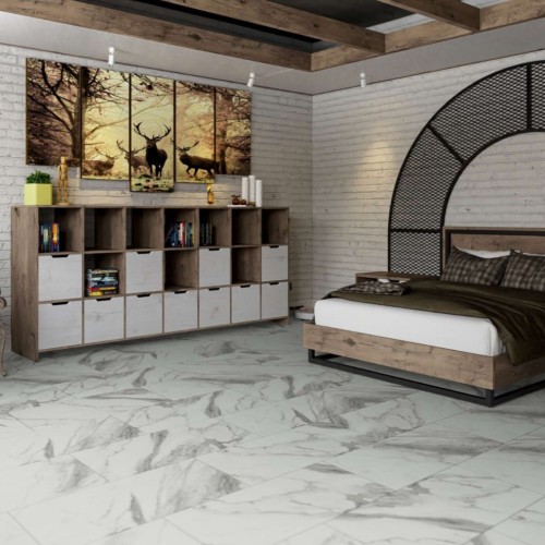 Кварцвиниловая плитка Damy Floor клеевая Ascent LVT Эверест 124-1-LVT 912,4×455,2×2,5