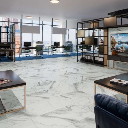 Кварцвиниловая плитка Damy Floor клеевая Ascent LVT Эверест 124-1-LVT 912,4×455,2×2,5