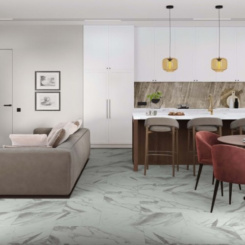 Кварцвиниловая плитка Damy Floor клеевая Ascent LVT Эверест 124-1-LVT 912,4×455,2×2,5