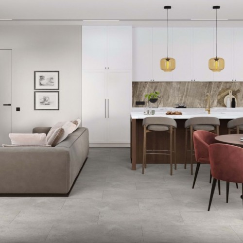 Кварцвиниловая плитка Damy Floor клеевая Ascent LVT Фудзияма JYM533-03-LVT 912,4×455,2×2,5