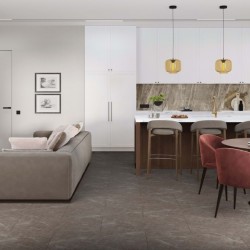 Кварцвиниловая плитка Damy Floor клеевая Ascent LVT Макалу LQ8132-2-LVT 912,4×455,2×2,5