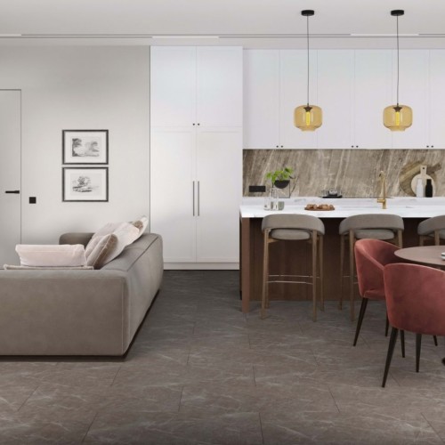 Кварцвиниловая плитка Damy Floor клеевая Ascent LVT Макалу LQ8132-2-LVT 912,4×455,2×2,5