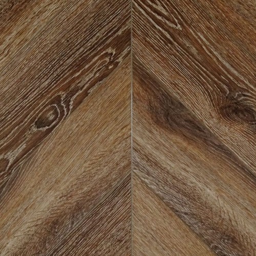 Кварцвиниловая плитка Damy Floor клеевая Chevron LVT Лувр DF04-Ch-LVT французская елка 600×127×2,5