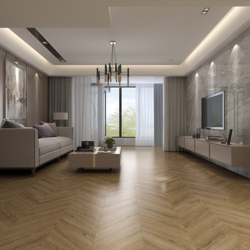 Кварцвиниловая плитка Damy Floor клеевая Chevron LVT Лувр DF04-Ch-LVT французская елка 600×127×2,5
