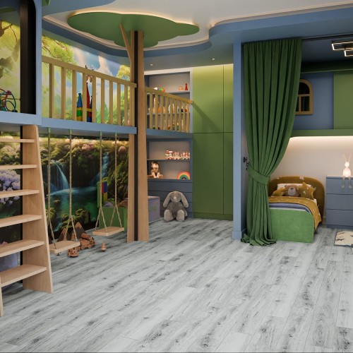 Кварцвиниловая плитка Damy Floor клеевая Family LVT Дуб Альпийский 1536-2-LVT 1227×187×2,5