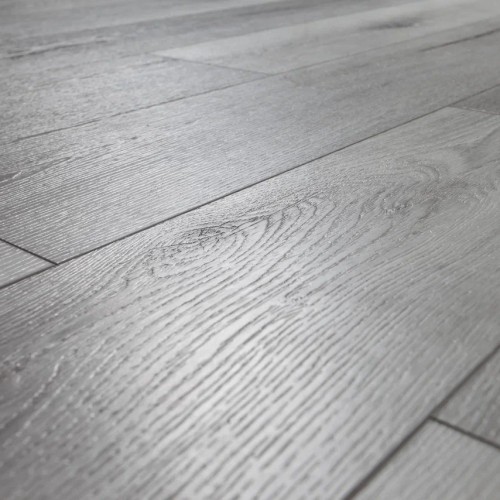 Кварцвиниловая плитка Damy Floor клеевая Family LVT Дуб Классический Серый T7020-2-LVT 1227×187×2,5
