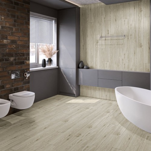 Кварцвиниловая плитка Damy Floor клеевая Family LVT Дуб Светлый TCM285-15-LVT 1227×187×2,5