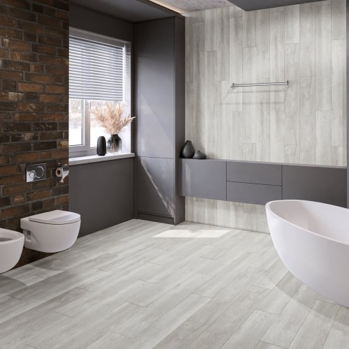 Кварцвиниловая плитка Damy Floor клеевая Family LVT Дуб Зимний TCM304-3-LVT 1227×187×2,5