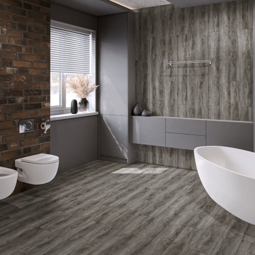 Кварцвиниловая плитка Damy Floor клеевая Family LVT Дуб Кантри TCM359-25-LVT 1227×187×2,5
