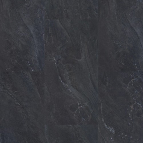 Кварцвиниловая плитка Vinilam клеевая Ceramo Stone Glue Неаполитанский Черный 91910 950×475×2,5