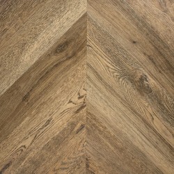 Кварцвиниловая плитка Vinilam клеевая Parquet Chevron Glue Шеврон Нормандия RI153610CL4 французская елка 690×115×2,5