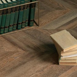 Кварцвиниловая плитка Vinilam клеевая Parquet Chevron Glue Шеврон Нормандия RI153610CL4 французская елка 690×115×2,5