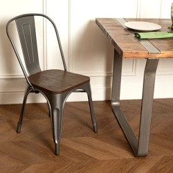 Кварцвиниловая плитка Vinilam клеевая Parquet Chevron Glue Шеврон Плезир I1651102 французская елка 690×115×2,5