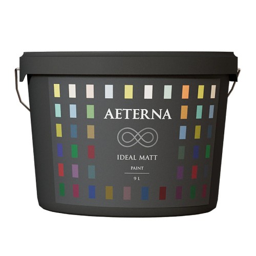 Краска Aeterna Ideal Matt 9 л Краска Aeterna Ideal Matt 9 л