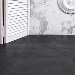 Кварцвиниловый SPC ламинат Vinilam Ceramo Stone Сланцевый Черный 61607 940×470×8