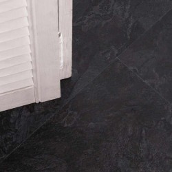 Кварцвиниловый SPC ламинат Vinilam Ceramo Stone Сланцевый Черный 61607 940×470×8