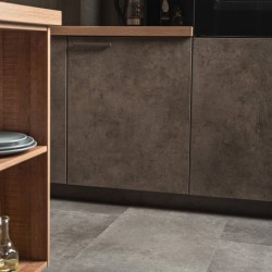 Кварцвиниловый SPC ламинат Vinilam Ceramo Stone Цемент Cтальной 71610 940×470×8