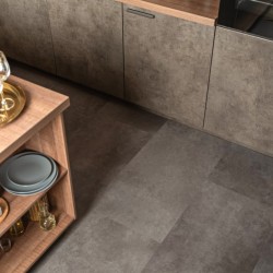Кварцвиниловый SPC ламинат Vinilam Ceramo Stone Цемент Cтальной 71610 940×470×8