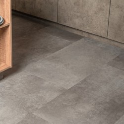 Кварцвиниловый SPC ламинат Vinilam Ceramo Stone Цемент Cтальной 71610 940×470×8