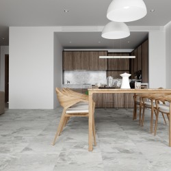 Кварцвиниловый SPC ламинат Vinilam Ceramo Stone Адриатический Серый 91901 940×470×8