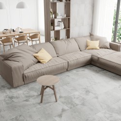 Кварцвиниловый SPC ламинат Vinilam Ceramo Stone Адриатический Серый 91901 940×470×8