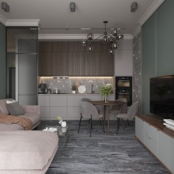 Кварцвиниловый SPC ламинат Vinilam Ceramo Stone Колумбийский Камень 91906 940×470×8