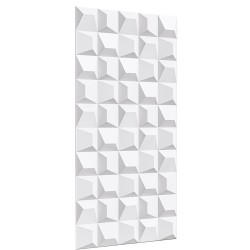Стеновая панель 3D под покраску Alpine Walls Geometrium ECOGR0202W 1200×600×25