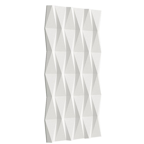 Стеновая панель 3D под покраску Alpine Walls Geometrium ECOGR0208W 1200×600×25