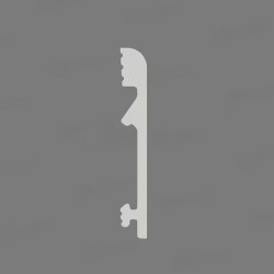 Плинтус под покраску Alpine Floor Tanle Лавуар TL011011 2000×100×14