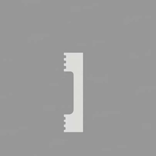 Плинтус под покраску Alpine Floor Tanle Анжи TL016009 2000×60×15