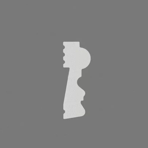 Молдинг под покраску Alpine Floor Tanle Анси TL014204 2000×42×15