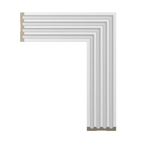 Молдинг под покраску Ultrawood N 0003 i 2440×83×12