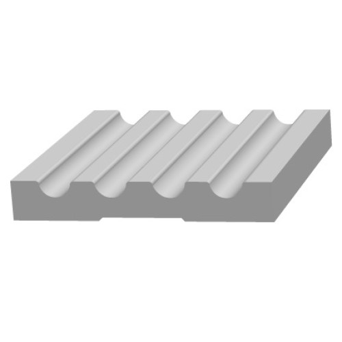 Молдинг под покраску Ultrawood N 0003 i 2440×83×12