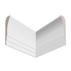 Потолочный плинтус под покраску Ultrawood CR 0026 i 2000×18×87