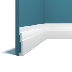 Плинтус под покраску Перфект Плюс P109 2000×110×16