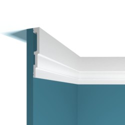 Плинтус под покраску Перфект Плюс P109 2000×110×16