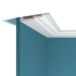 Плинтус под покраску Перфект Плюс P109 2000×110×16