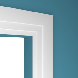 Плинтус под покраску Перфект Плюс P109 2000×110×16