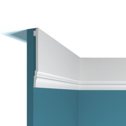 Плинтус под покраску Перфект Плюс P117 2000×130×12