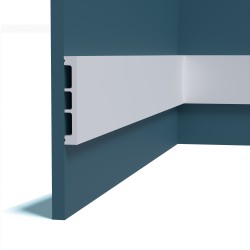 Плинтус под покраску Перфект Плюс P211 2000×120×18