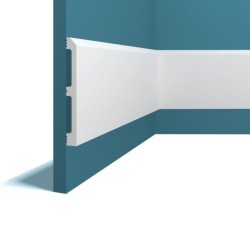 Плинтус под покраску Перфект Плюс P70 2000×120×13