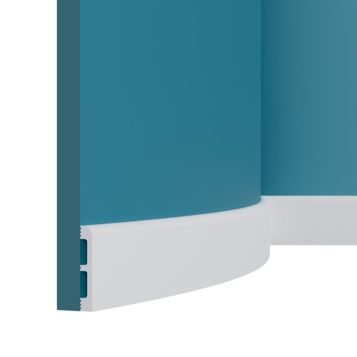 Плинтус под покраску гибкий Перфект Плюс P83F 2000×80×13 Плинтус под покраску гибкий Перфект Плюс P83F 2000×80×13