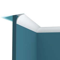 Потолочный плинтус под покраску Перфект Плюс P147 2000×60×60