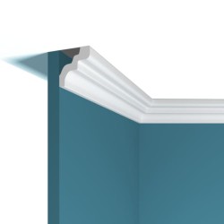 Потолочный плинтус под покраску Перфект Плюс P39 2000×42×46