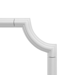 Угловой элемент к молдингу под покраску Перфект Плюс P04-1 160×160×18