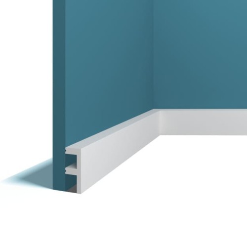 Молдинг под покраску Перфект Плюс P80 с подсветкой 2000×50×20 Молдинг под покраску Перфект Плюс P80 с подсветкой 2000×50×20