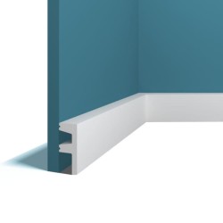 Молдинг под покраску Перфект Плюс P81 с подсветкой 2000×62×25